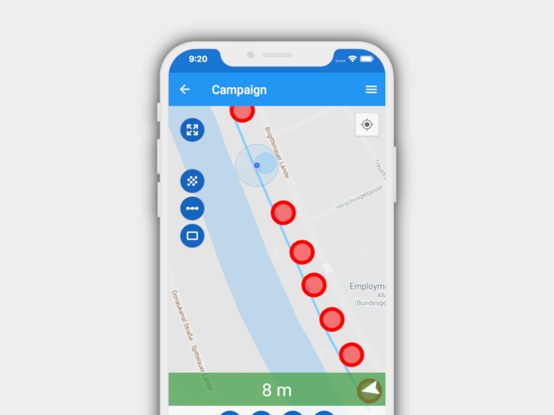 Development of a cross-platform habitat networking citizen science mobile app 